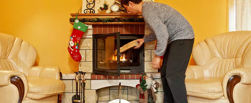 Gas to Wood-Burning Fireplace Conversion Services in San Carlos Park, Florida