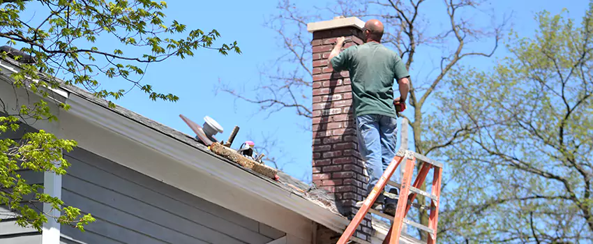 Vinyl and PVC Chimney Flashing Installation in San Carlos Park, FL